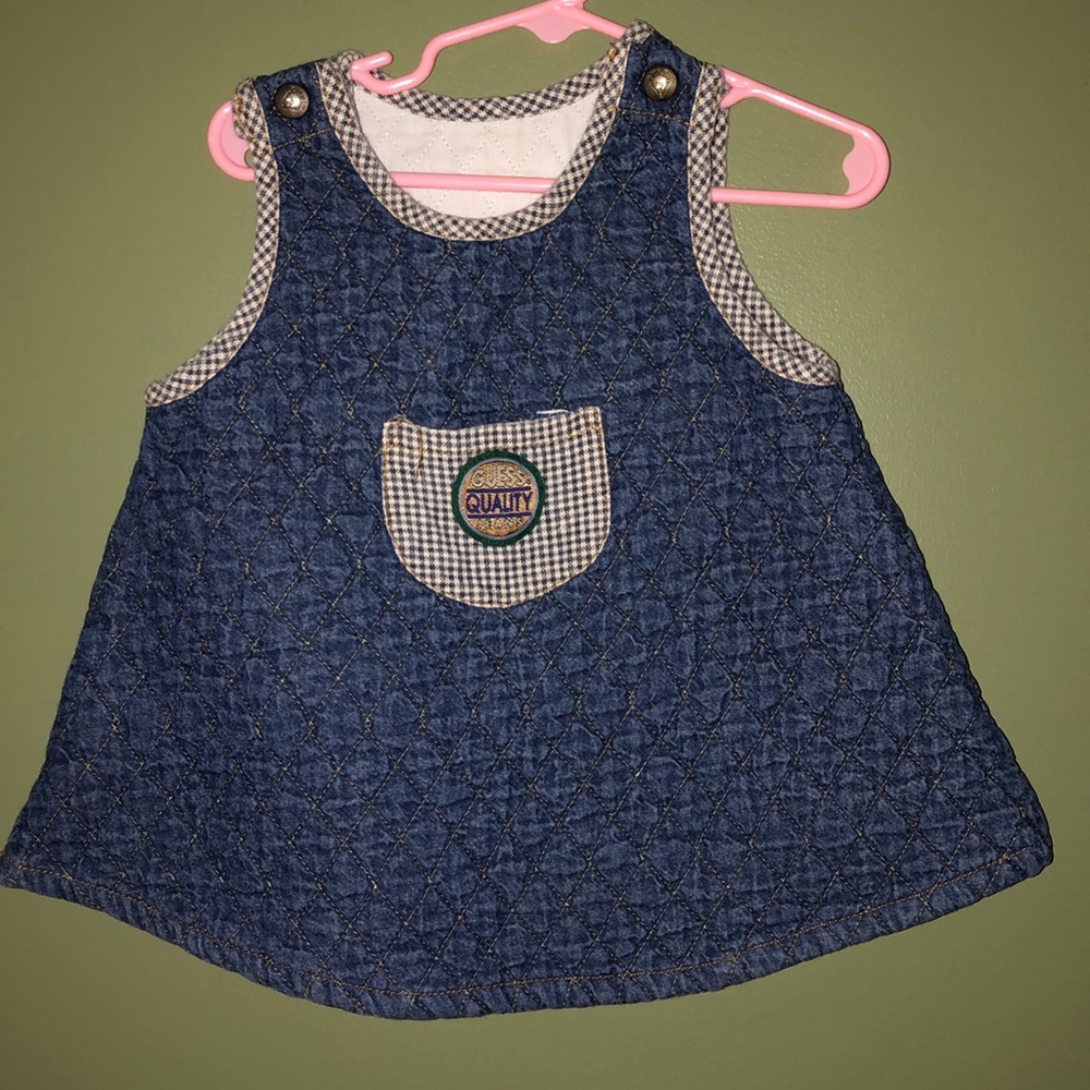 Guess baby vintage denim dress